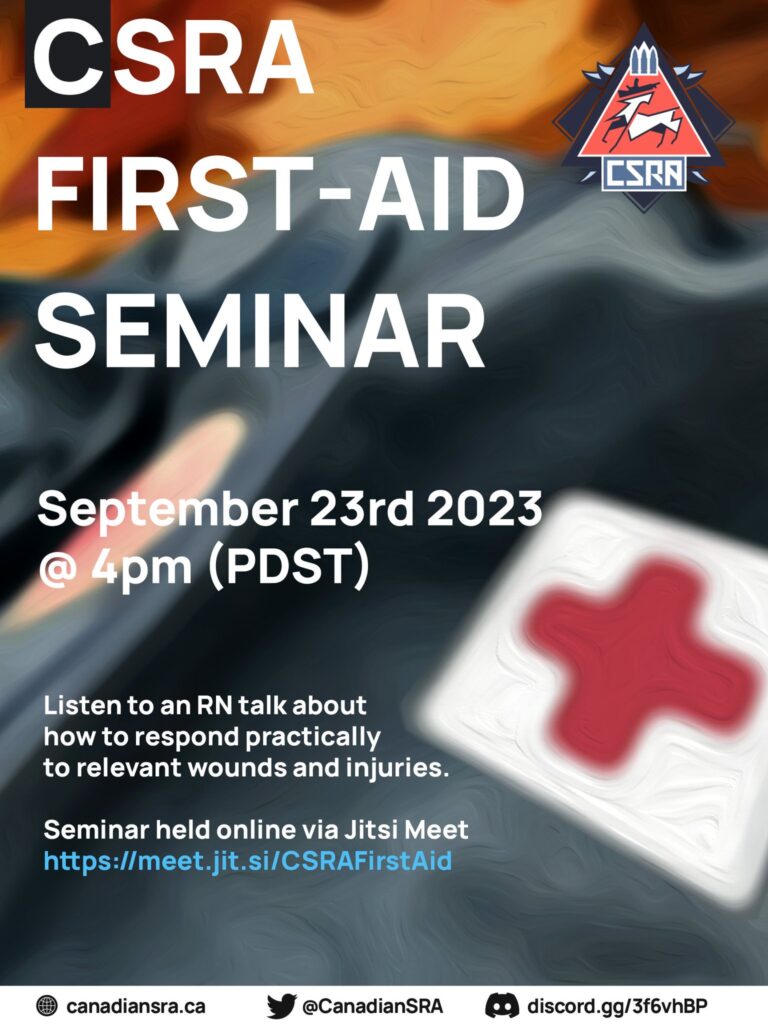 First Aid Seminar Poster